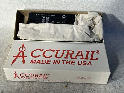 Nice Accurail B & O RR 2-Bay 55 Ton Hopper Kits HO (PRICE IS PER SINGLE CAR)