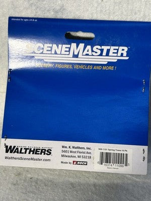 Nice Walthers Spring Trees 10 Pack HO
