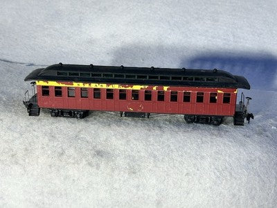 Rare Roundhouse Strasburg Railway Passenger 4 Car Set HO  (Ex Boxes)