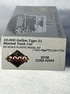 Nice Proto 10k Gallon Various Roads Tank Car Kits HO (PRICE/CAR; SPECIFY CHOICE)
