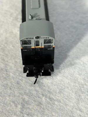 Gorgeous Atlas CB & Q RR VO-1000 Switcher  Locomotive N Gauge DCC Ready