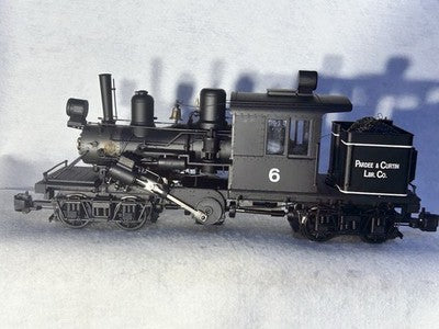 Nice Spectrum Pardee & Curtin Lumber Company RR Climax Loco Narrow Gauge G