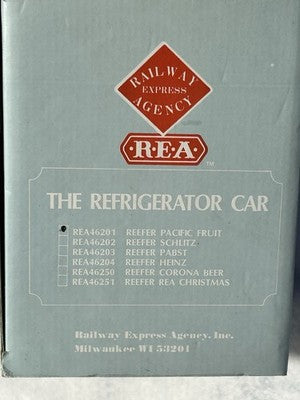 Nice REA G Scale Union Pacific 40’ Reefer Car