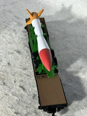 Lethal Bachman United States Air Force Flat Car With Missle HO