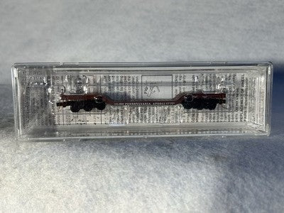 Nice Micro Trains Pennsylvania RR Heavy Duty Depressed Center Flat Car N Gauge