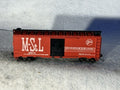 Nice Athearn Blue Box Minneapolis & St. Louis RR 40’ Box Car/KD’s (No Box)