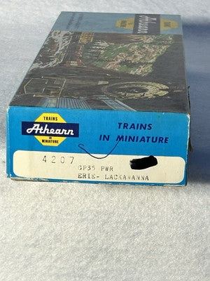 Nice Athearn Erie Lackawanna RR  GP-35 Diesel Engine HO
