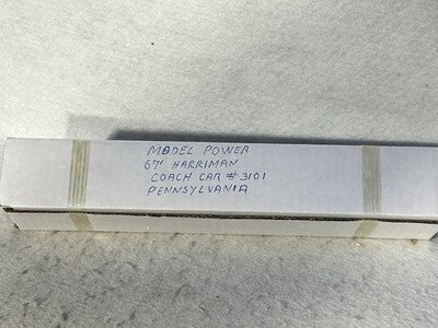 Nice Concor PENNSY RR 67’ - 5 Car Passenger Set/Interiors HO (Incorrect Boxes)