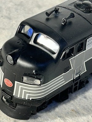 Nice  Bachman Plus Lightning Scheme NYC RR  F-7A /B Both Powered DCC Ready HO