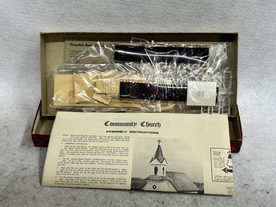 Cool Campbell Community Church Craftsman Kit HO