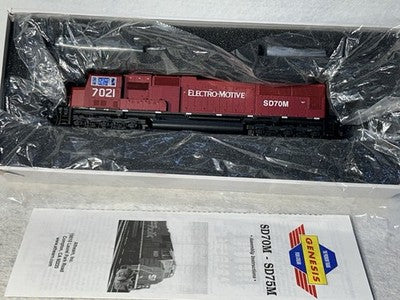 Mighty Athearn Genesis EMD Demonstrator /Lease Unit SD-70M HO Loco DCC Ready