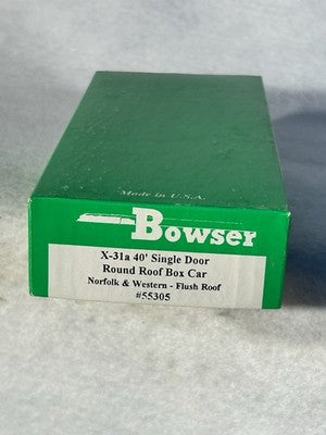 Nice Bowser Various Roads 40’ Box Car  Kits HO(PRICE IS PER CAR; Specify Choice)
