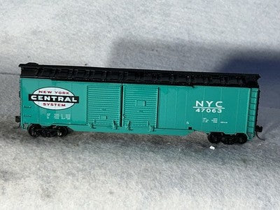 Nice Athearn New York Central RR 50’ Double Door Box Car K-D’s HO (Ex Box)