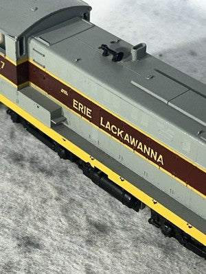 Nice Athearn Blue Box Erie Lackawanna RR Baldwin S-12 Loco HO (Ex One Side Rail)