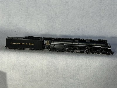 Gorgeous Rivarossi Chesapeke & Ohio RR 2-6-6-6 Allegheny Locomotive HO