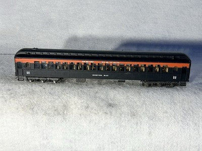 Nice Rivarossi New Haven RR 7-Car Passenger Set HO; 3 Lighted/Interiors(Ex Boxes