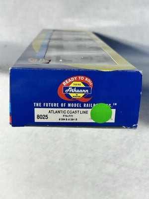 Gorgeous Athearn RTR Atlantic Coast Line F-7A/B Engine Set Both Powered HO