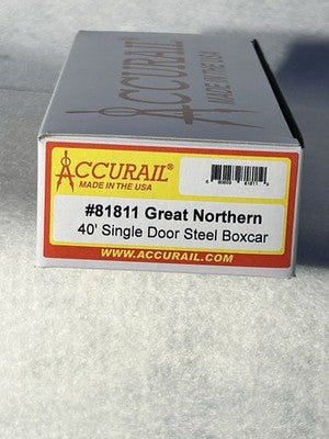 Nice Accurail Great Northern RR 40’ 6 Pack Box Car  Kits HO