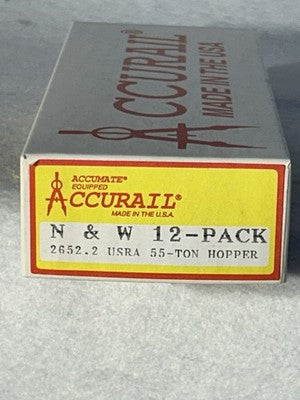 Cool Selection Accurail Various Roads 2-Bay 55 Ton Hopper Car Kits HO