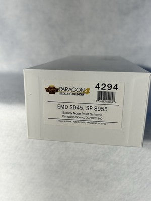 Nice BLI Southern Pacific RRBloody Nose  SD-45 HO DCC/Sound Paragon 4