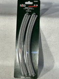 Nice KATO Unitrack Curved Track R 13 3/4  4 Pieces N Gauge