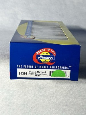 Cool Athearn RTR Western Maryland Covered 2-Bay  Hopper Cars HO