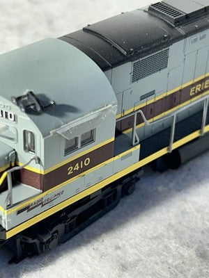 Beautiful Atlas/KATO Erie Lackawanna RR Alco C-424 Loco HO