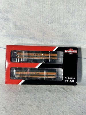 Nice Intermountain GN Empire Builder RR  FT-A/B Both Units Pwrd. Locomotive Set
