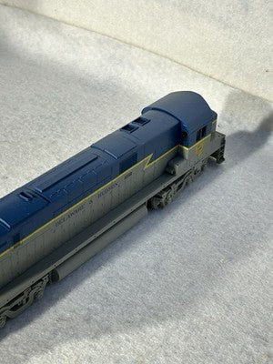 Sleek Stewart ALCO C-628 Delaware & Hudson RR Road Engine HO