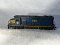 Athearn Custom Painted/Detailed Weathered D & H RR GP-38-2 Loco HO(Ex 1 Awning)