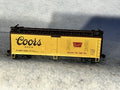 Nice Athearn Blue Box Coors Beer 40’ BillboardBox Car HO (No Box)