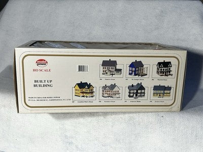 Cool Model Power Thruway Truck Stop Lighted With  People/18 Wheeler HO