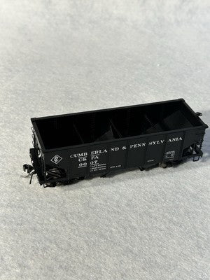 Detailed Rapido Cumberland & Pennsylvania RR 2-Bay GLa Hoppers HO 3-Car Set