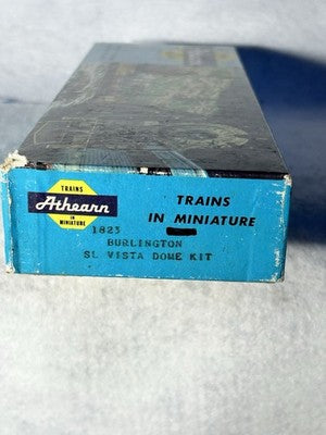 Nice Athearn Burlington Route RR Vista Dome Passenger Car HO
