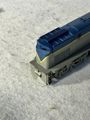 Sleek Stewart ALCO C-628 Delaware & Hudson RR Road Engine HO