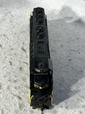 Nice Western Maryland RR SD-40 Diesel Engine HO (Ex Box, Light)