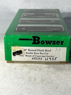 Nice Bowser Various Roads 40’ Box Car  Kits HO(PRICE IS PER CAR; Specify Choice)