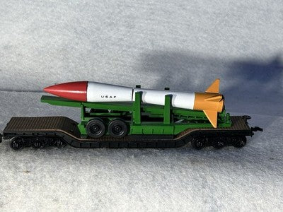 Lethal Bachman United States Air Force Flat Car With Missle HO
