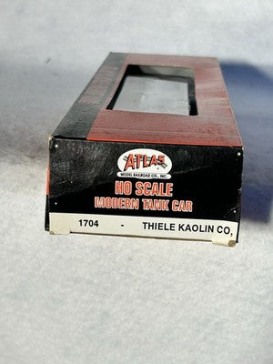 Nice Atlas Single Dome Thiele ACF Single Dome Kaolin Tank Car HO