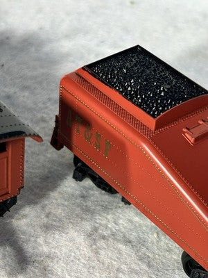 Beautiful Model Power Vintage Santa Fe  4-4-0 Steam Loco HO