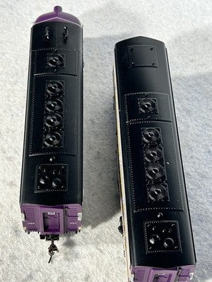 Gorgeous Athearn RTR Atlantic Coast Line F-7A/B Engine Set Both Powered HO