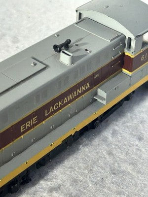 Nice Athearn Blue Box Erie Lackawanna RR Baldwin S-12 Loco HO (Ex One Side Rail)