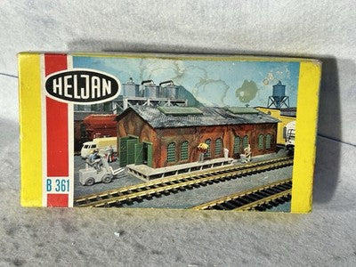Nice Heljan Factory Commercial Building Kit HO