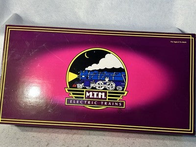 Beautiful MTH Atlantic Coast Line RR 3 Engine/2 Passenger Car Set O Gauge Car