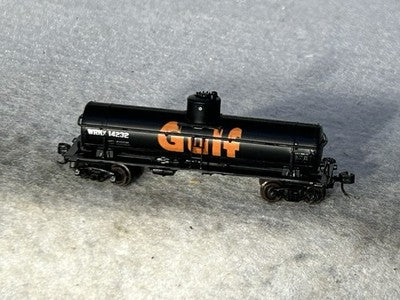 Beautiful Intermountain 8,000 Gallon Gulf Tank Car N Gauge