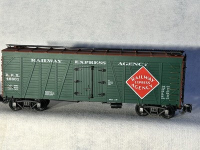Nice REA G Scale Railway Express Agency 40’ Truss Reefer