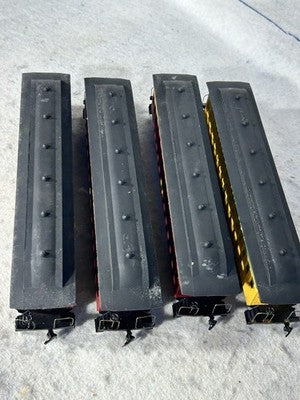 Rare Roundhouse Strasburg Railway Passenger 4 Car Set HO  (Ex Boxes)