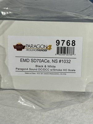 Regal BLI Norfolk Southern RR SD-70ACE DCC /Paragon 4 Sound/Smoke HO