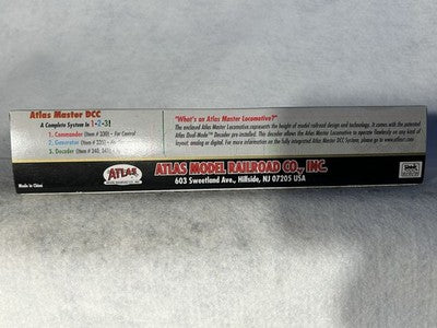 Handsome ATLAS Master CONRAIL Dash 8-40B Locomotive Decoder Equipped HO