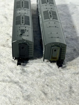 Vintage Life Like New York Central RR Lightning Scheme E-7 Loco Set A/B  N Gauge